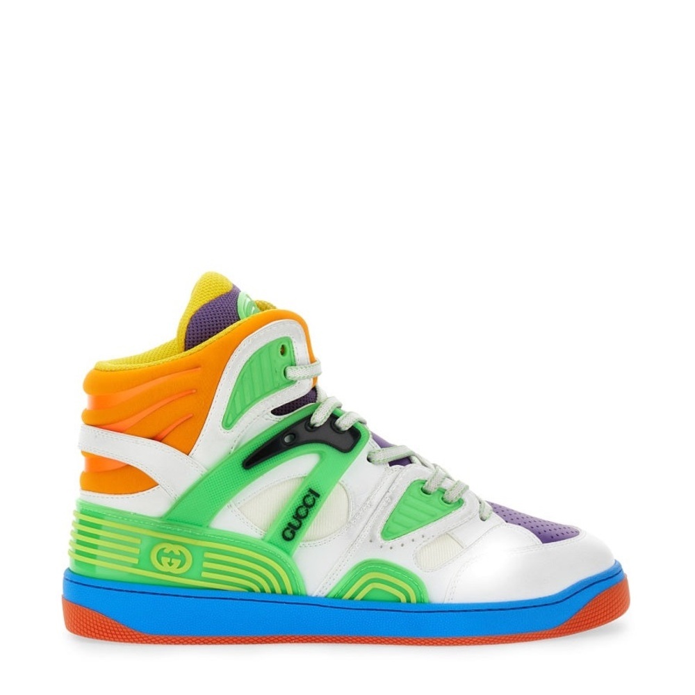 Gucci Basket Demetra High Top Sneakers - Picture 2 of 11